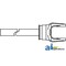 A & I Products Yoke & Shaft Assembly with 1" x 1-1/8" shaft 0" x0" x0" A-10001248 - alternate 1
